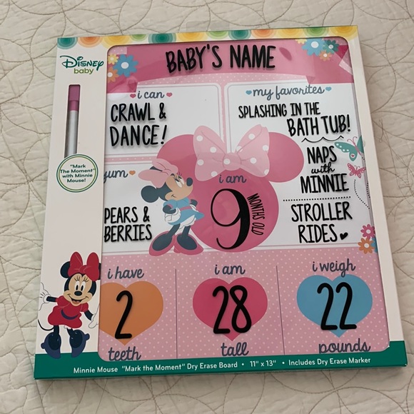 NWT Mark the moment Dry Erase Board